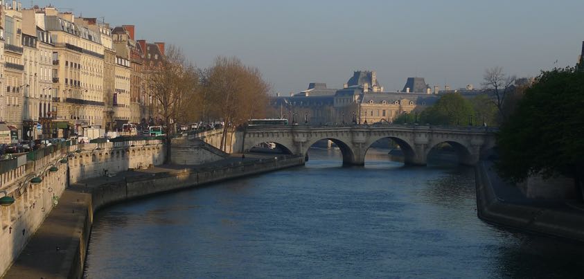 Paris vy Seine